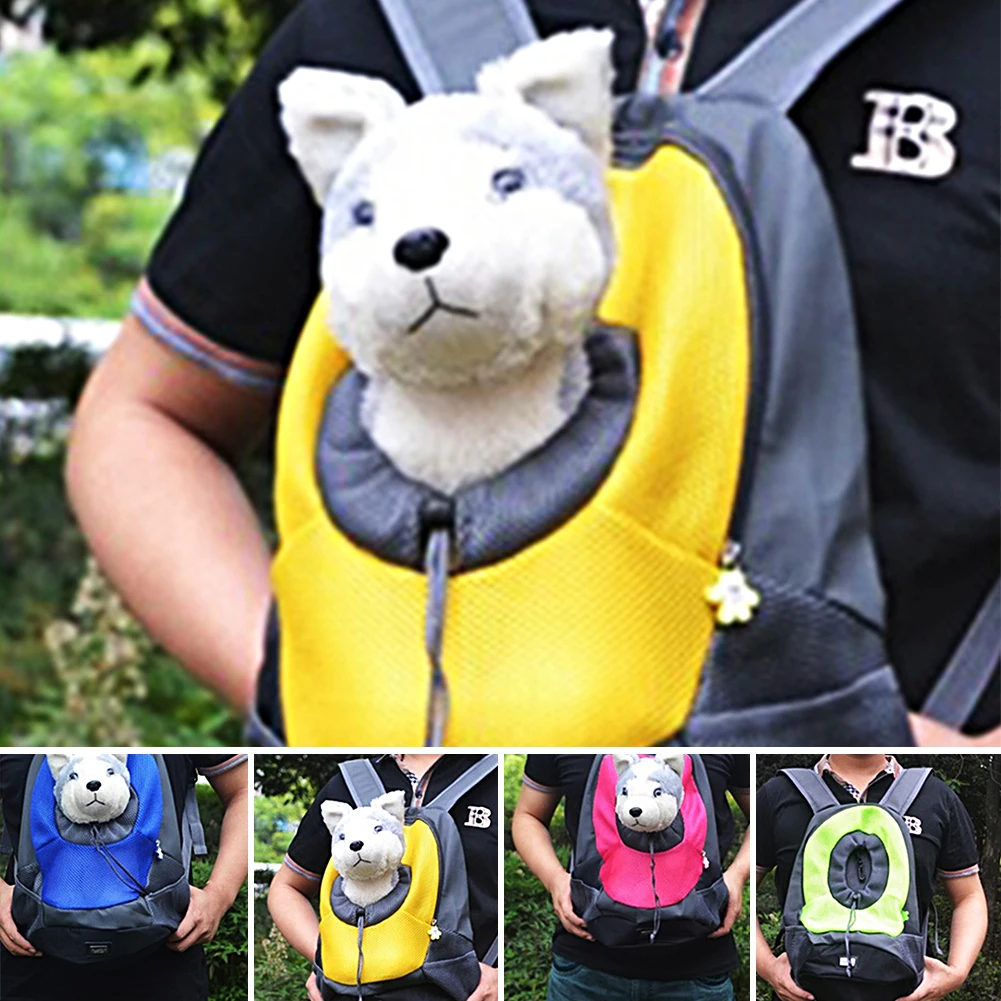 Новые Pet рюкзак для перевозки собак Сумка Портативный Дорожная сумка Собака