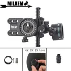 1 комплект, стрельба из лука, комбинированный лук, прицел с адаптером и объективом 4x6x8x, легкий составной лук, аксессуары для наружной съемки