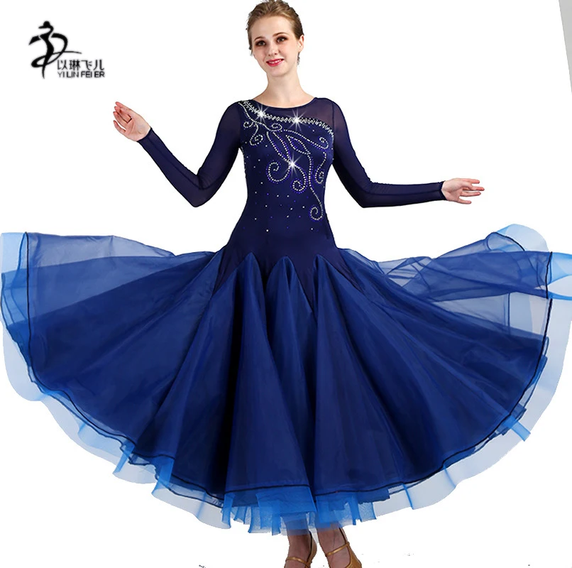 Новый дизайн роскошные женские платья для взрослых с длинным рукавом конкурса