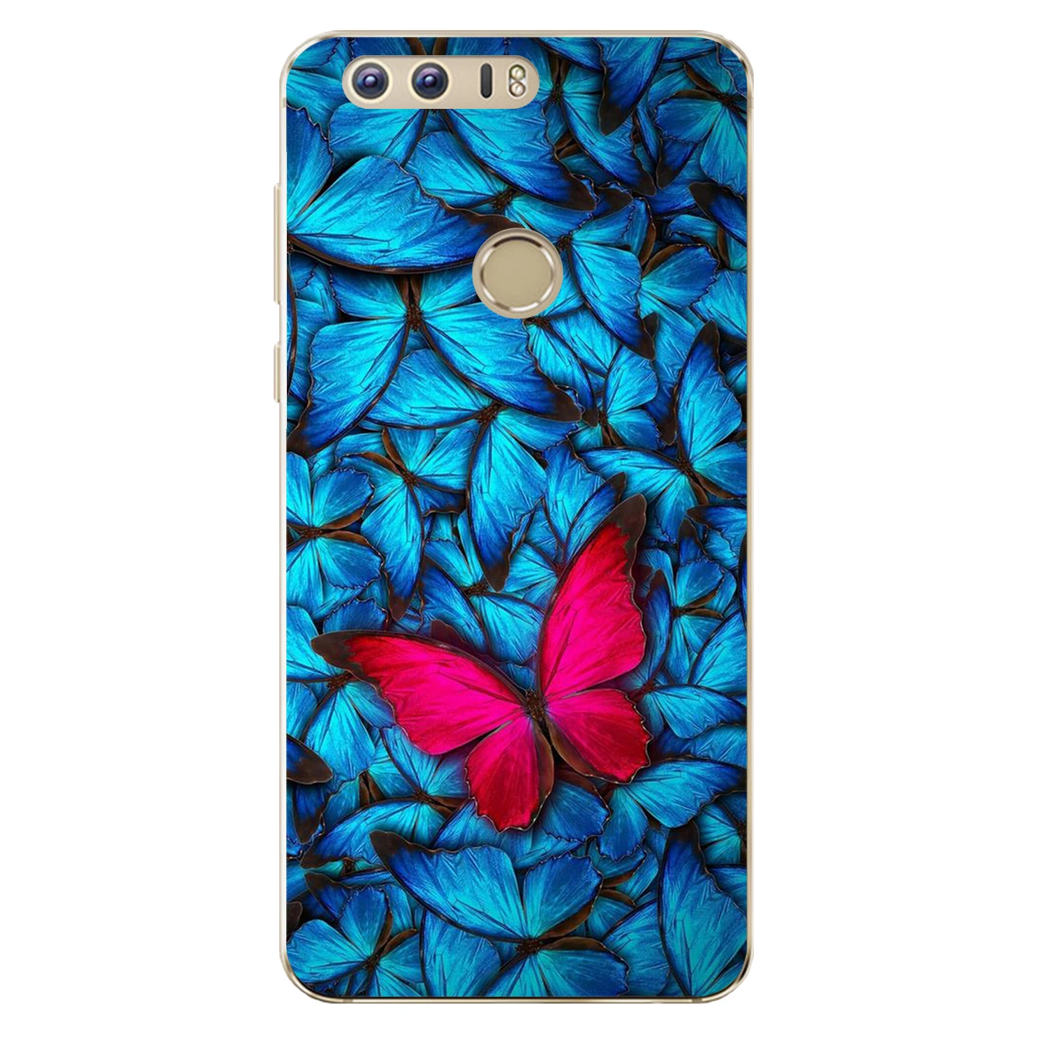 BigCases для Huawei Honor 8 чехол 5 2 &quot мягкий ТПУ силикон милый цвет блестящий