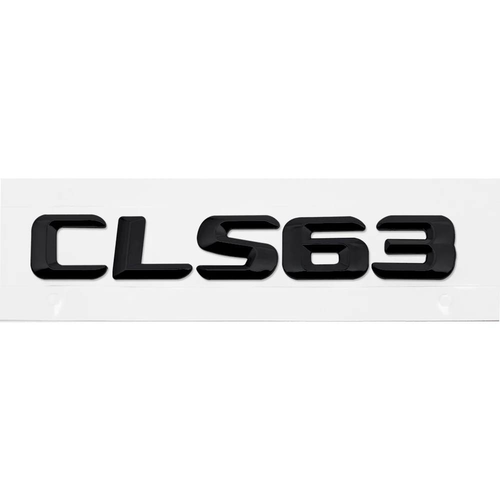Эмблема багажника автомобиля наклейка с автономером значок для Mercedes Benz CLS55 CLS63