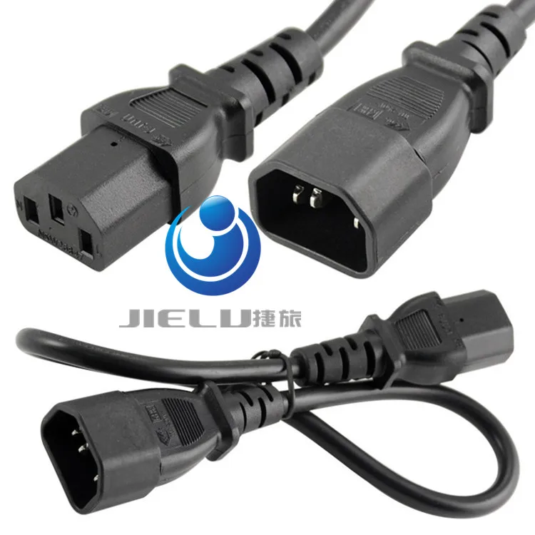 C13 к C14 CPU PDU Новый Сетевой удлинитель для подключения гнезду компьютерный кабель