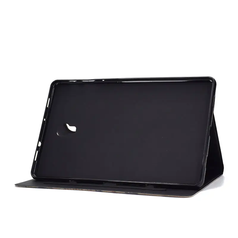 Чехол с милым котом для samsung Galaxy Tab A A2 10," T590 T595 T597 SM-T595, умный чехол, силиконовый чехол-подставка из искусственной кожи