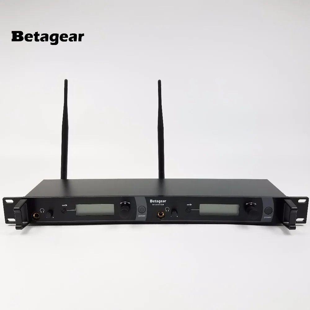 저렴한 Betagear SR2050 무선 모니터 시스템 UHF 인 이어 무선 헤드폰 7 수신기 Dj 사운드 시스템, 인이어 모니터 Iem
