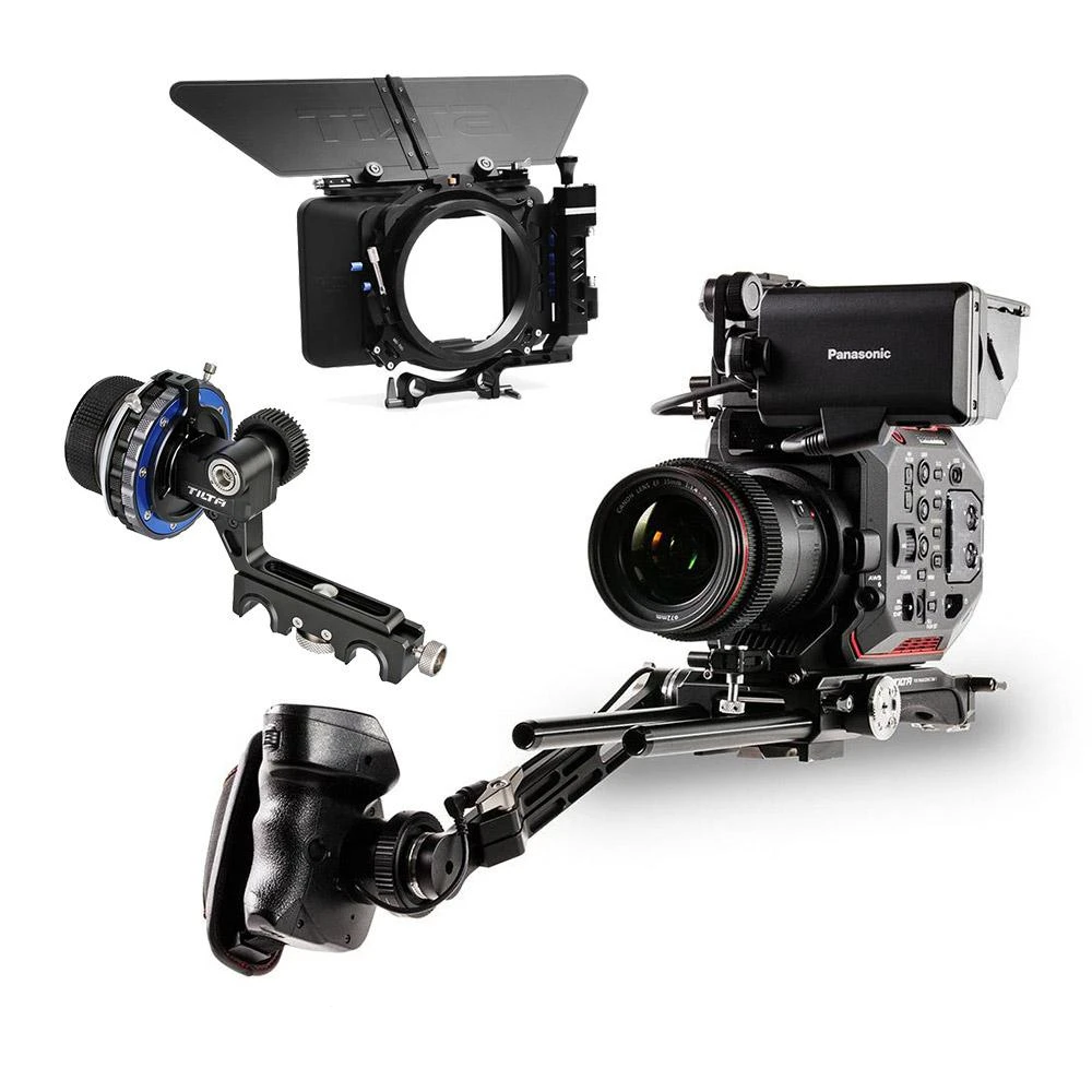 Tilta ES-T86-C Rig Kit for Panasonic EVA1 Cage FF-T03 Follow focus MB-T05 Matte box Baseplate V-lock/ Anton mount Extend arm | Электроника