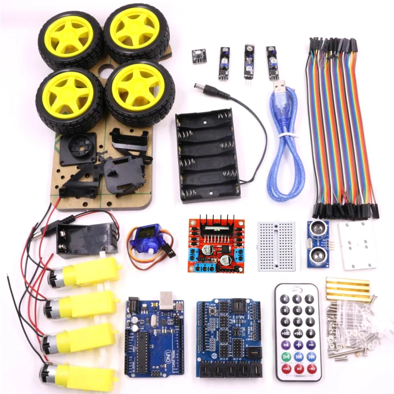Анти падение умный автомобиль робот Комплект для Arduino Бесплатная