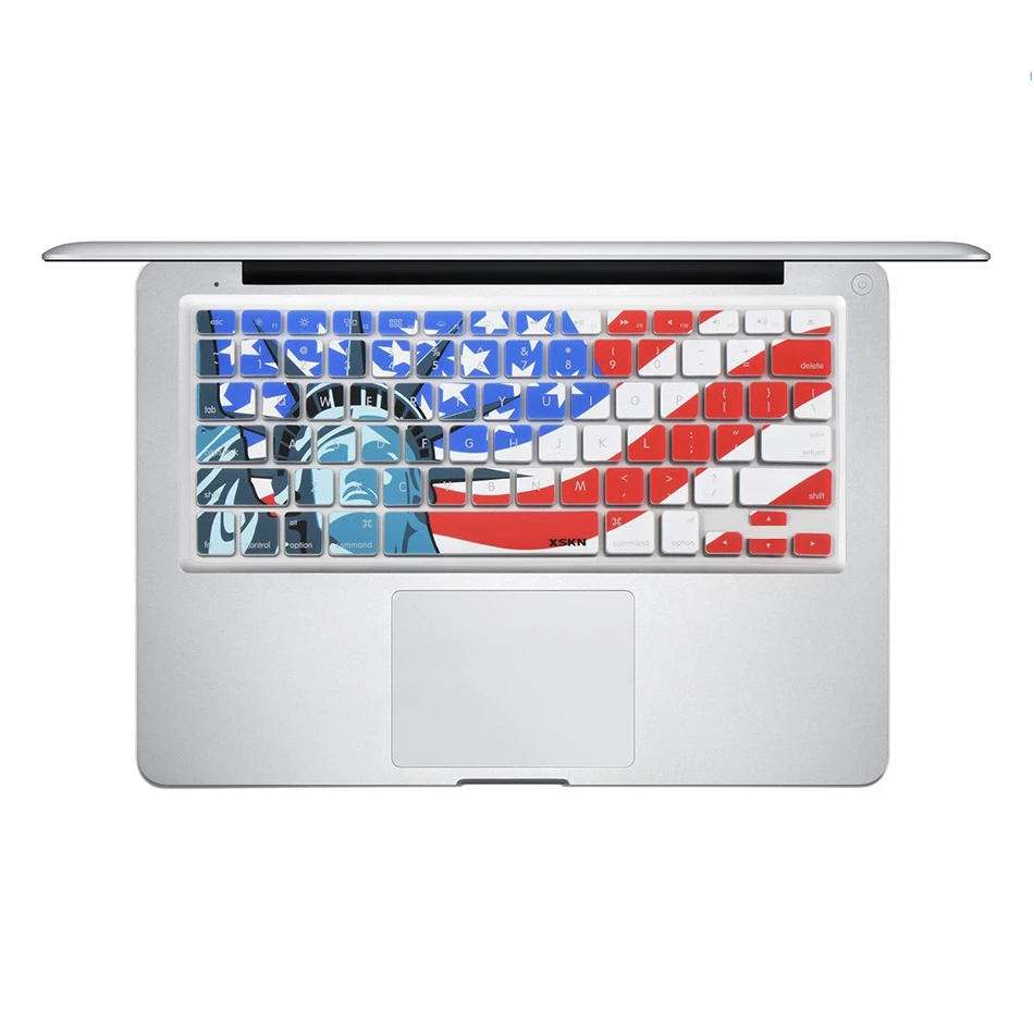 

USA Stock, 10day arrive, Statue of Liberty Silicone Keyboard Cover Protector Skin for US Apple Macbook Pro MAC 13 15, wireless