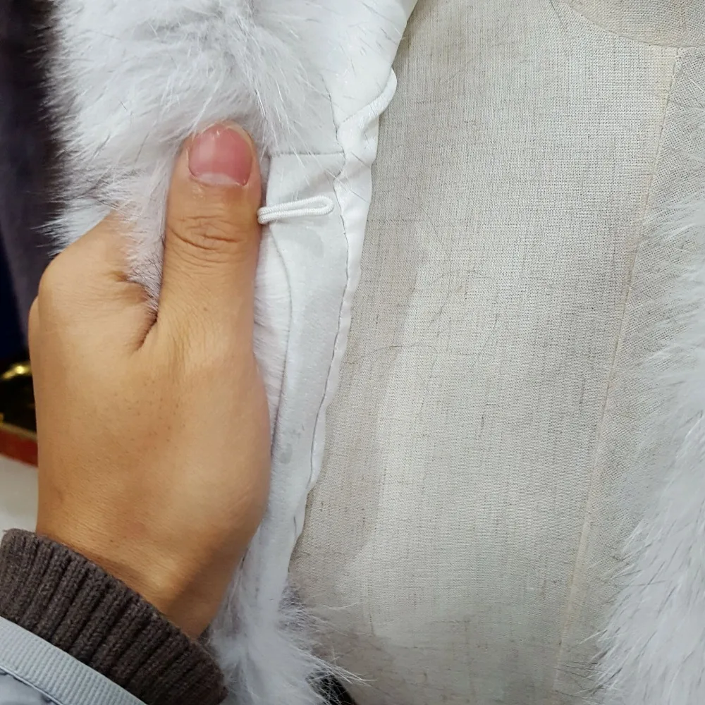 Жилет из натурального Лисьего меха верхняя одежда меховое пальто длинный дизайн