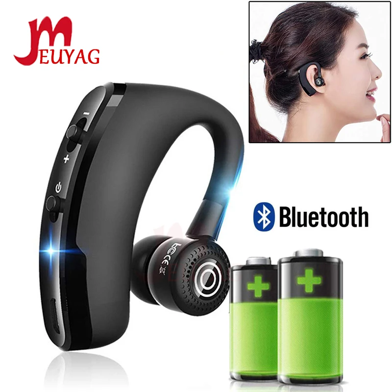 MEUYAG, новинка, V9, беспроводные Bluetooth наушники, Автомобильная гарнитура, бизнес гарнитура с микрофоном, ушной крючок, наушник для iPhone, samsung