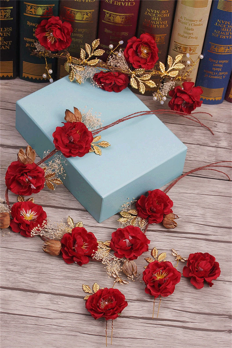 

CC&BY Romantic Hair Combs Hairband 3pcs set Crowns For Beauty Women Wedding Handmade Bridal Tiara Accessories Bride Jewelry 5269