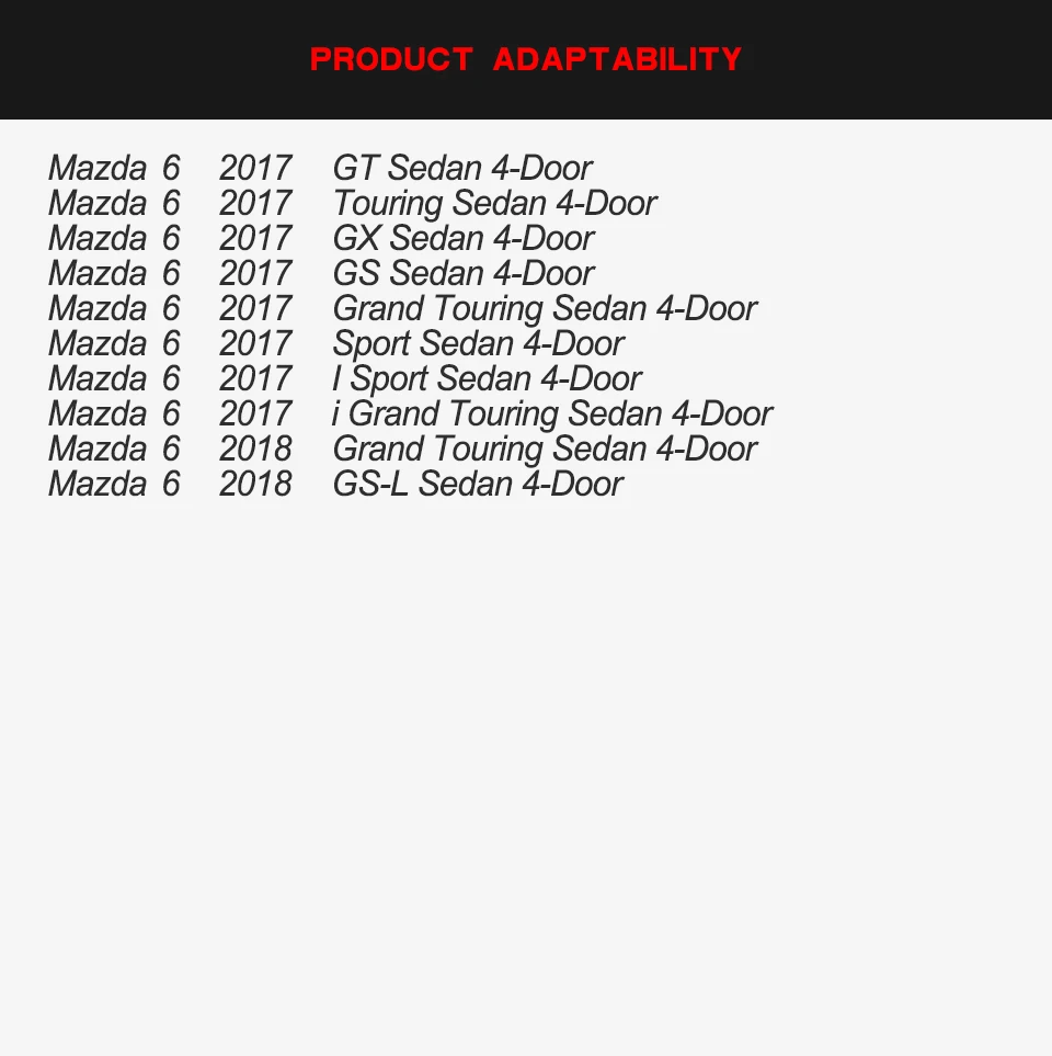 Карбоновое волокно переднего бампера губ для Mazda 6 GT GX GS GS-L Touring Седан 4 двери