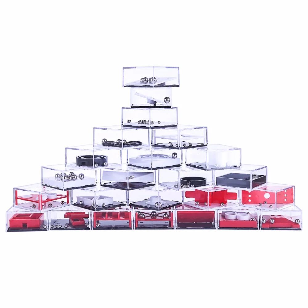 Новый 24 шт./компл. игровой лабиринт головоломка с шариками из стали для мозга