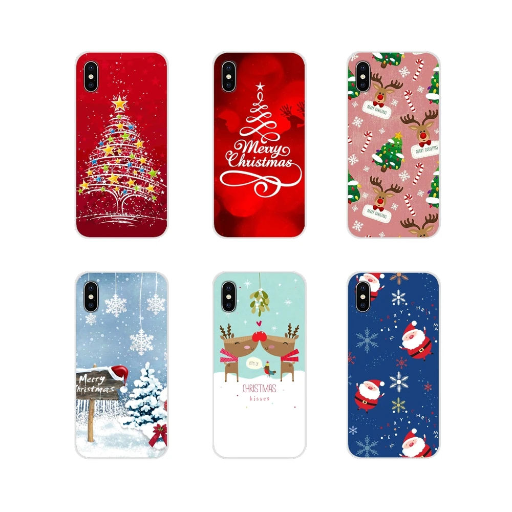 Для Samsung Galaxy J1 J2 J3 J4 J5 J6 J7 J8 плюс Prime мобильный телефон оболочки корпуса Happy год Счастливого Рождества