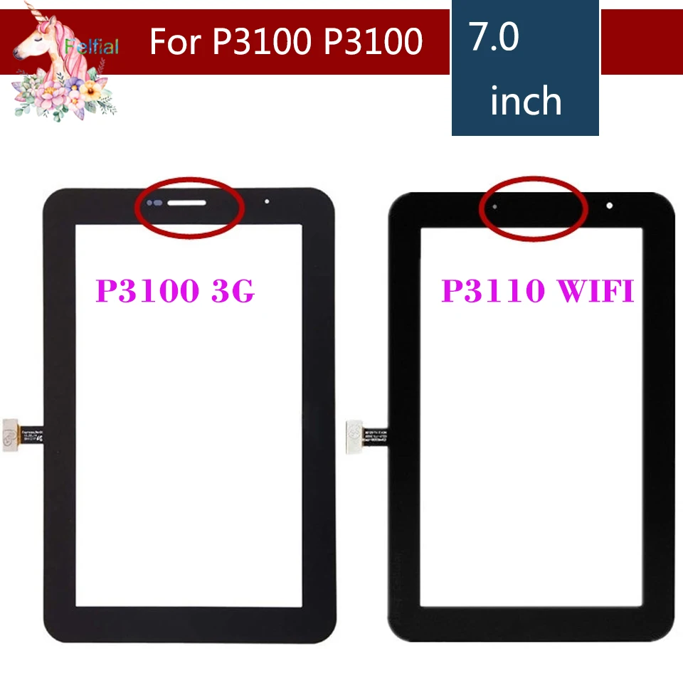 Оригинальный сенсорный экран 7 0 дюйма для Samsung Galaxy Tab 2 10. P3100 P3110 GT дигитайзер