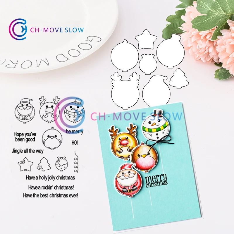 Рождественские металлические трафареты для пресс формы DIY Скрапбукинг фото