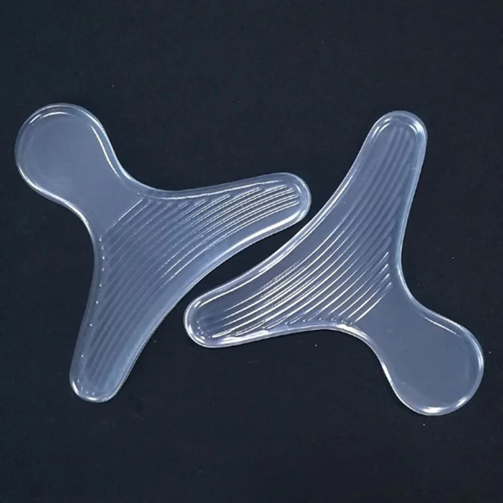 Silicone T-shaped heel sticker Rearfoot invisible transparent slip-resistant foot shoes stickers high shoe pad insoles | Обувь
