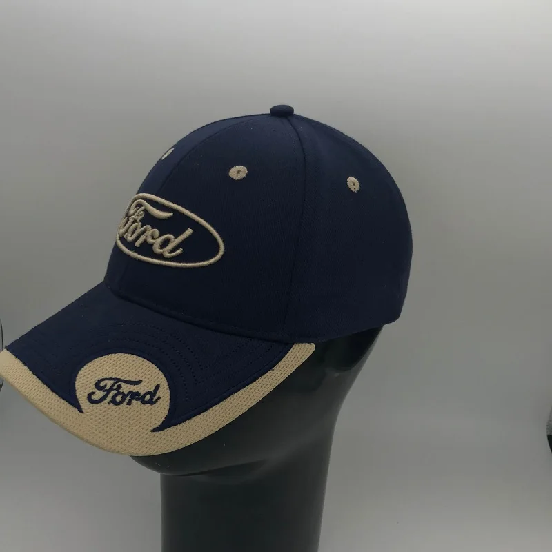 Новинка, 3D Кепка Ford, бейсболка с логотипом автомобиля, регулируемая бейсбольная кепка, Повседневная Кепка для грузовика