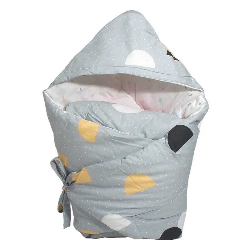 

Anti-Dirty Cute Print Baby Sleeping Bag Envelope 1 Pcs Multi-Color Infant Newborn Sleepsacks 90*90cm Baby Swaddle For Winter