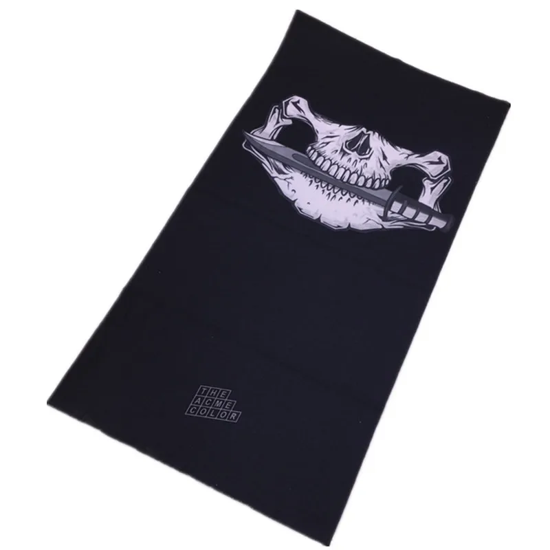 Новая Бандана с черепом велосипедная маска для шеи и лица головной платок