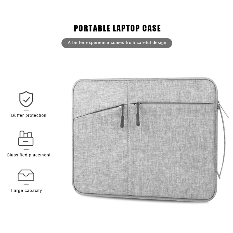 Сумка для ноутбука, чехол для Macbook Air Pro retina 11 12 13 14 15 15,6 дюймов, водонепроницаемая сумка для женщин и мужчин, ноутбук