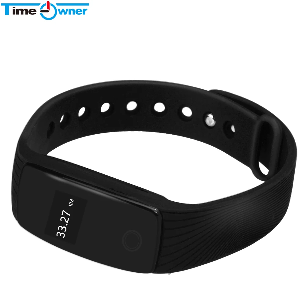 TimeOwner V05C Bluetooth 4.0 смарт-браслет сердечного ритма Мониторы смарт-браслет Фитнес трекер умный группа для Android IOS iPhone