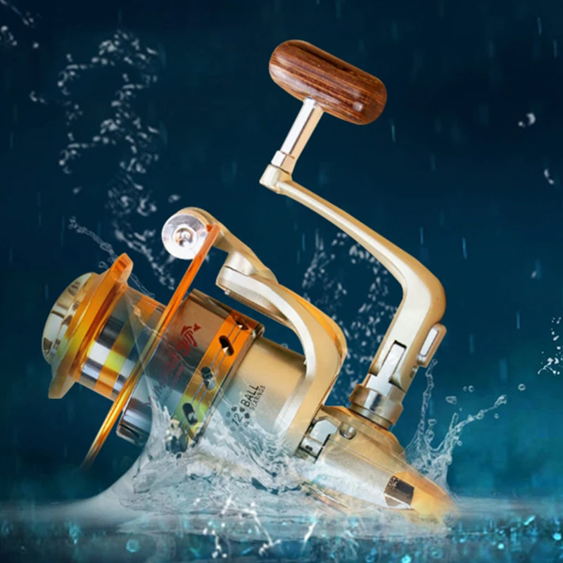 

Throwing Wheel 12 BB Fishing Reel Left/Right Collapsible Handle Fishing Spinning Reel Ultra Light Smooth Rock Fishing Reel