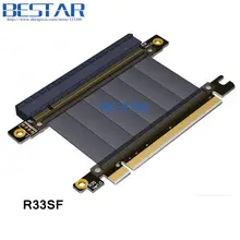 Удлинительный кабель для видеокарты Riser Gen3.0 PCI E 3 0 16x male pcie x16 female с