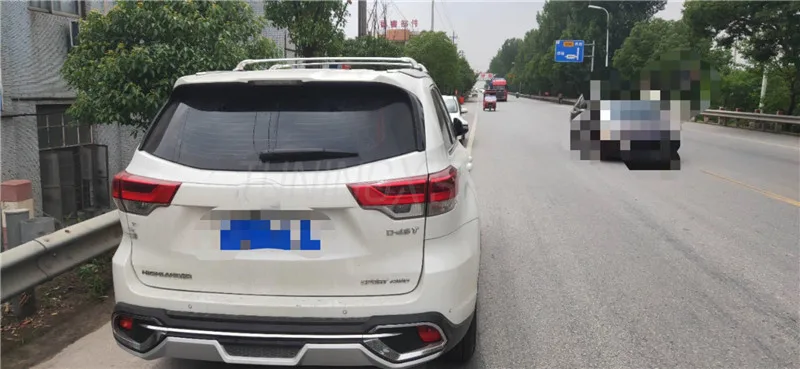 Перекладины подходят для Toyota Highlander Kluger- серебро из нержавеющей стали на крышу