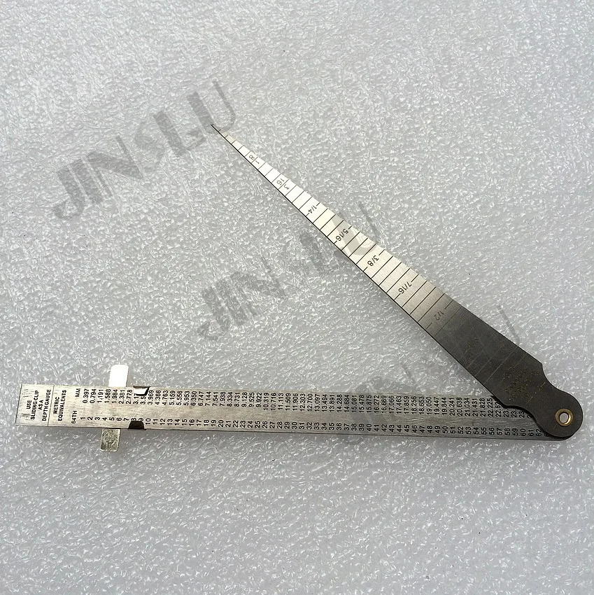 Бесплатная доставка конусный сварочный калибр линейка для зазора стальная