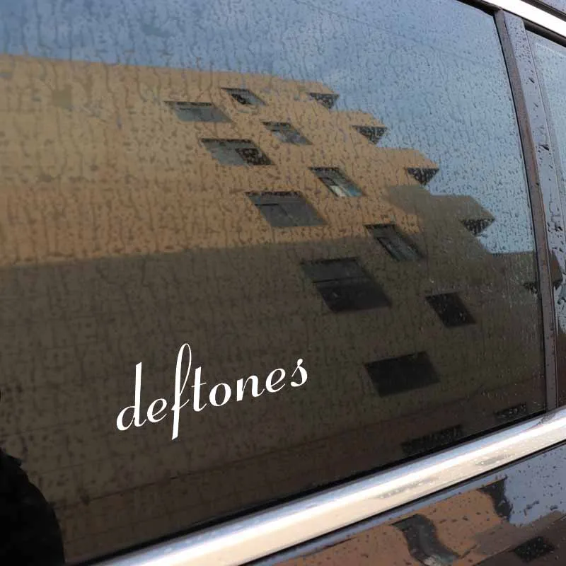 YJZT 12 7 см * 5 9 Deftones Rock виниловые мотоциклетные автомобильные наклейки