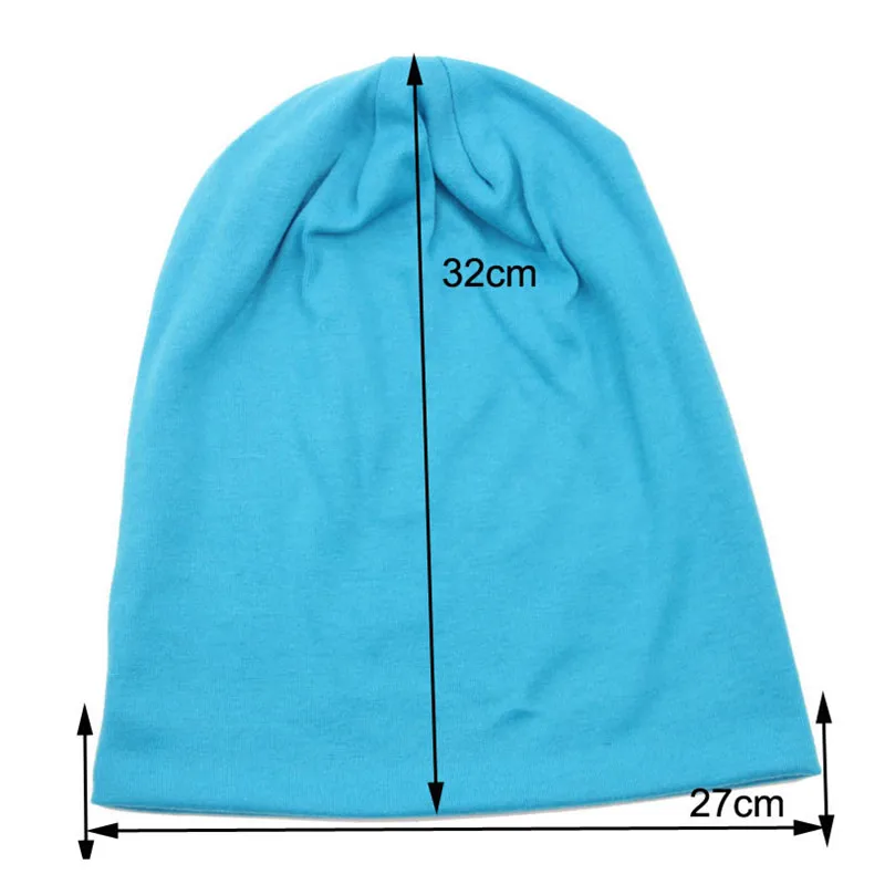 Одноцветная вязанная хлопковая шапка унисекс модная мужская и женская Шапка