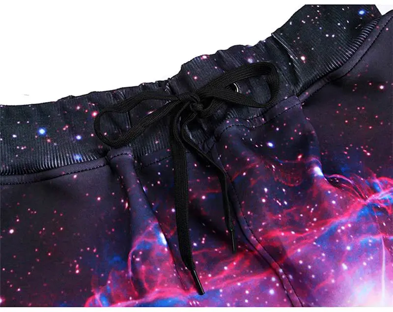 Модные дизайнерские длинные штаны для мужчин 3D спортивные Забавный принт ест