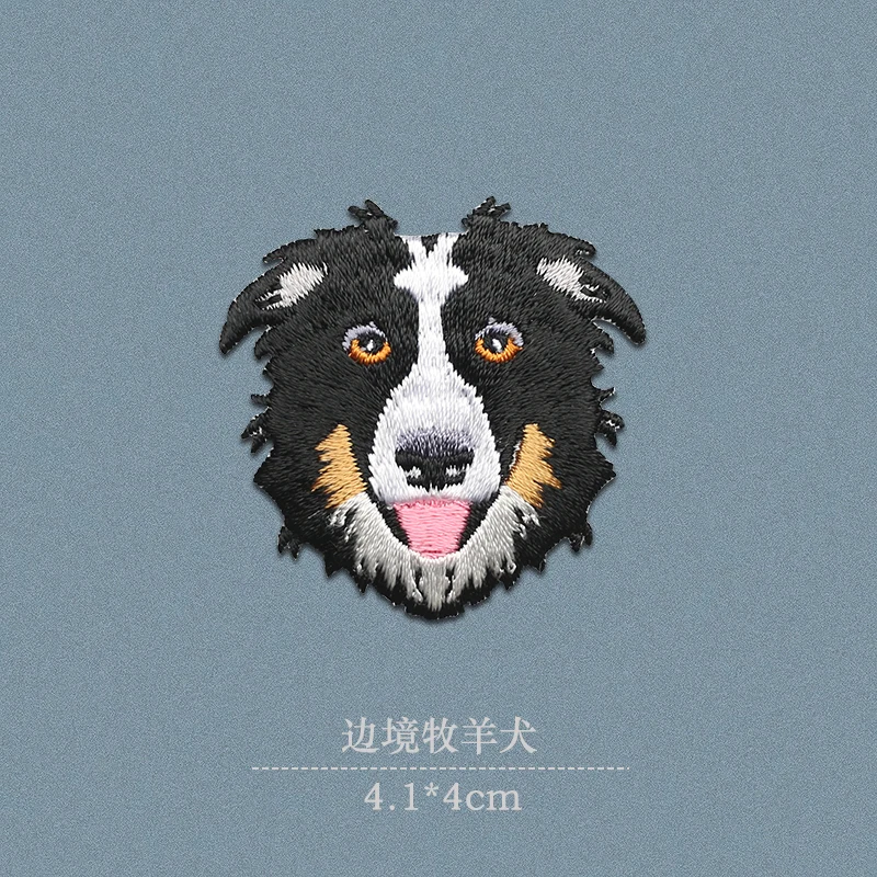 Maxsin 1 шт. лабрадор doberman mopshond собака вышитые патчи для одежды на одежде утюжок