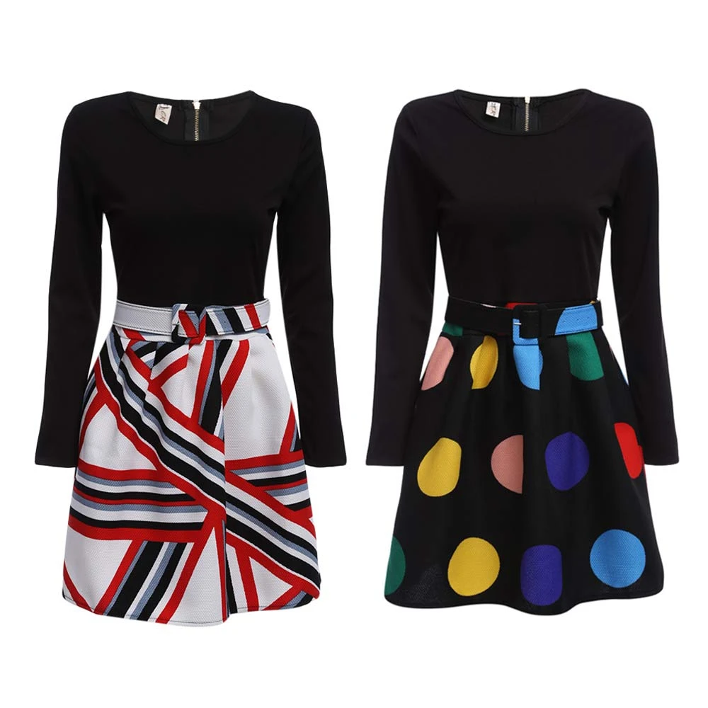 Женское осеннее элегантное платье с длинным рукавом женское Плиссированное