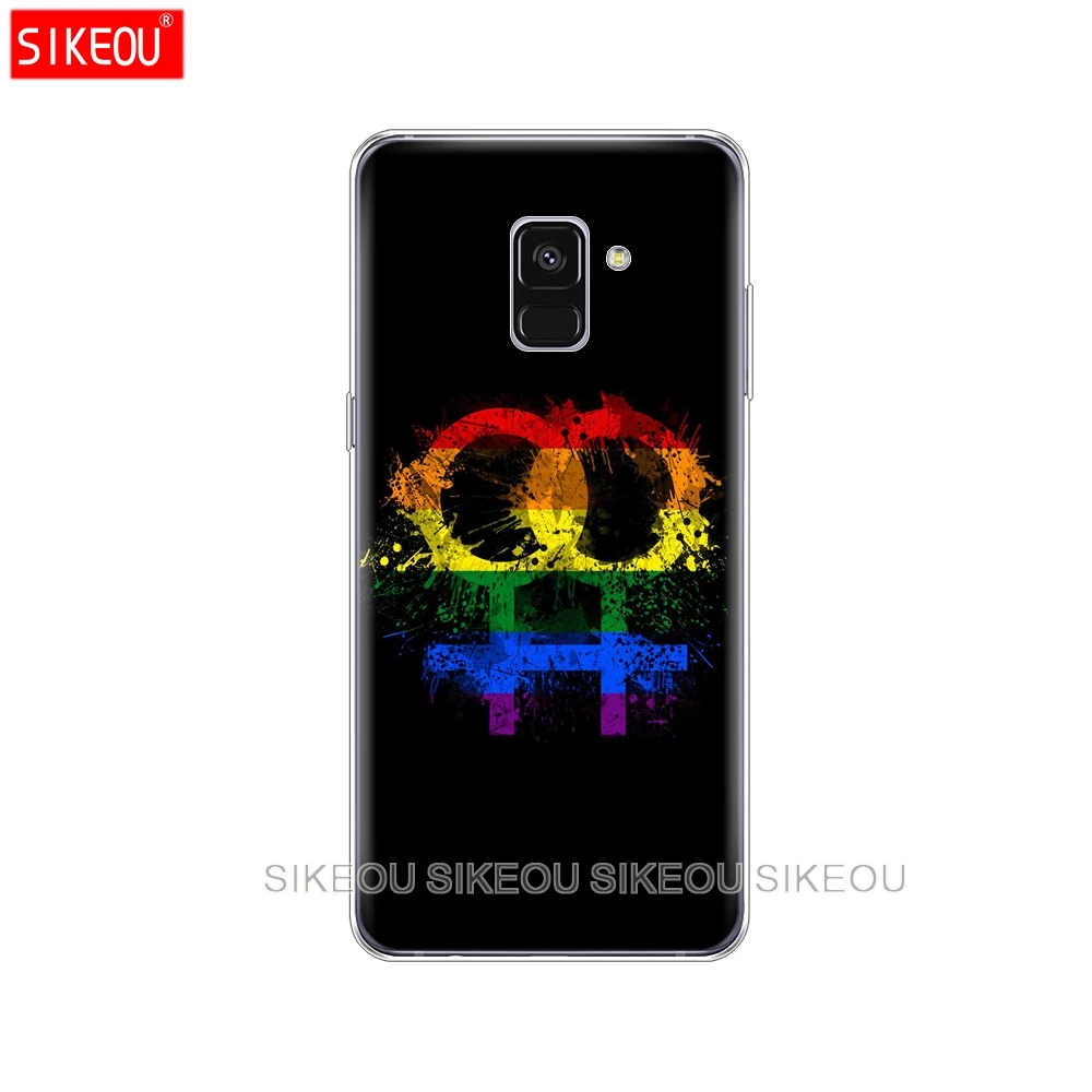 Силиконовый чехол для телефона Samsung Galaxy A6 A8 2018 A3 A310 A5 A510 A7 2016 2017 геев лесбиянок ЛГБТ