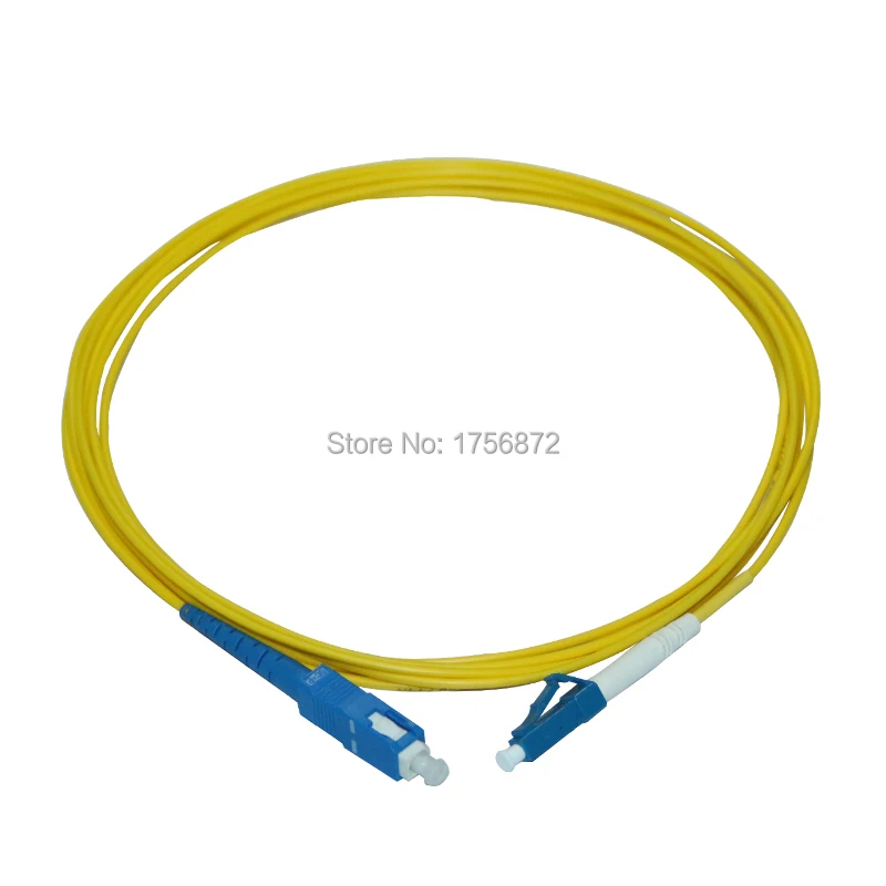 

LC-SC SC LC Singlex 9/125 SingleMode SM Fiber Optic Cable Patch Cord Jumper