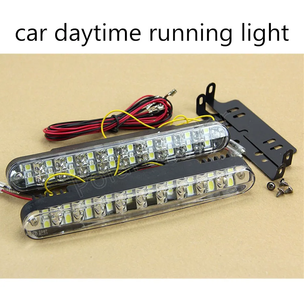 2 шт. супер белый 30LED автомобильный ходовой свет лампа поворотные огни авто Led 12В 15