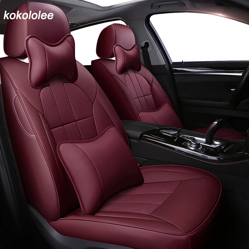 Кожаный чехол для автомобильного сиденья kokoleee на заказ BMW e30 e34 e36 e39 e46 e60 e90 f10 f30 x1 x2