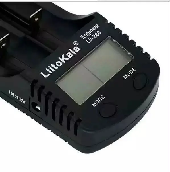 

Liitokala lii-260 lcd em 18650/26650/16340/para/10440/18500 carregador de bateria con la pantalla + carro carregador