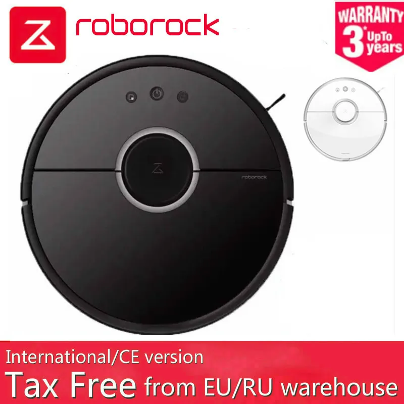 Подарок на 2020 оригинальный Xiaomi Roborock S50 S55 Aspiradora wifi LDS Mi робот пылесос 2 приложения