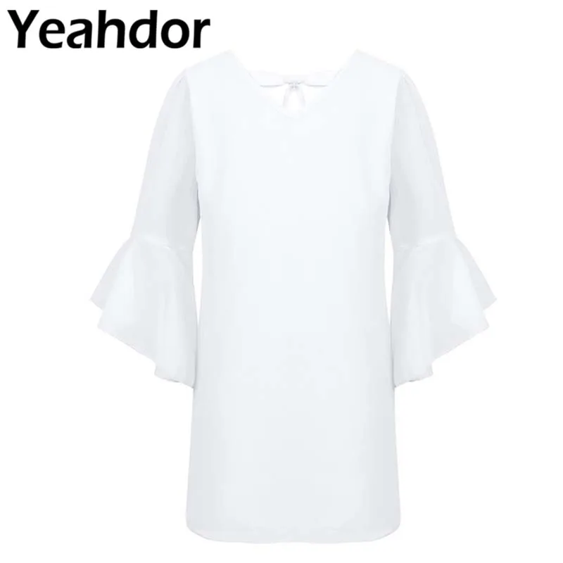 

Kids Girls Bell Sleeves V-Neck Chiffon Straight Dress Bridesmaid Dress Daily Dress for Wedding Party Casual Summer Party Dress