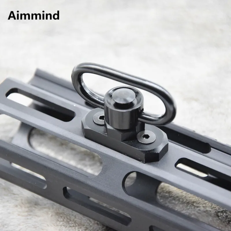Новый быстросъемный комплект вертлюгов QD с M-lok крепежным адаптером для охоты и