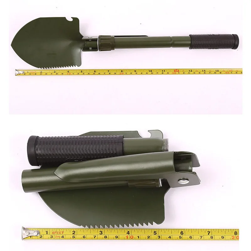 Multi-purpose Engineering Shovel Outdoor Camping Supplies Foldable Equipment Military Enthusiast EDC Mini Small |