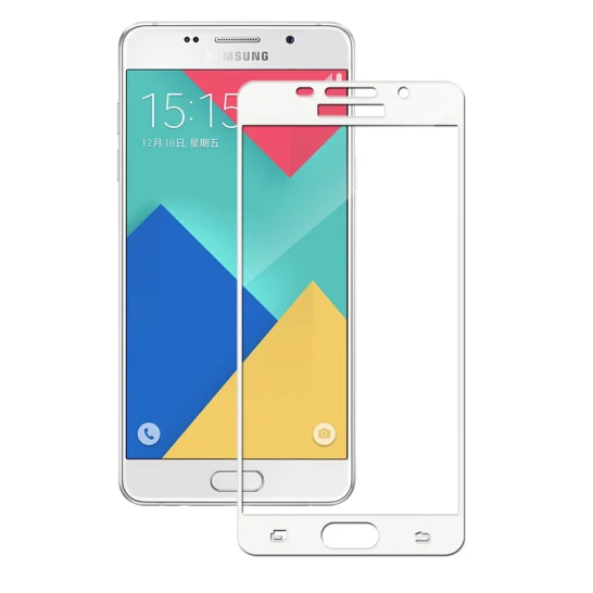 3D полное покрытие 9H Премиум Закаленное стекло для Samsung Galaxy A5 A510 A520 A530 Защитная