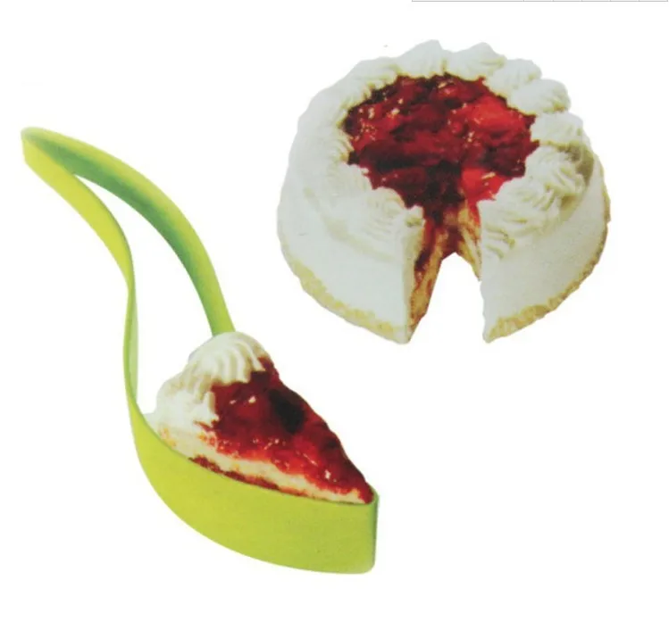 1 шт. нож для торта пластиковый инструмент резки хлебный пирог пластина-слайсер