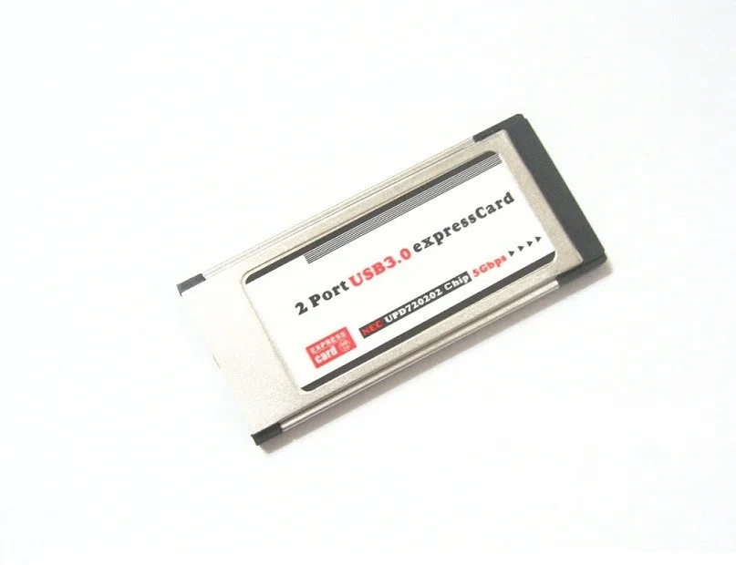 Express to USB 3,0 ExpressCard адаптер 5 Гбит/с PCMCIA двойной 2 порта для чипсета NEC 34 мм слот Express Card конвертер