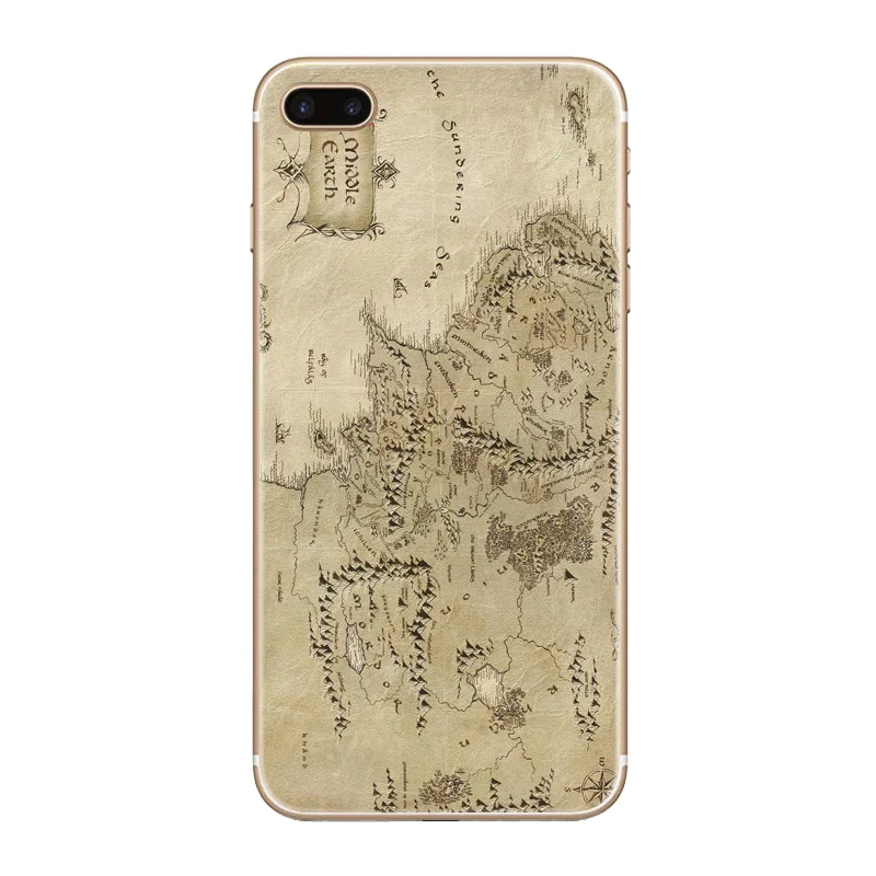 H303 The Lord Of Rings Hobbit Transparent Hard Thin Case Cover For Apple iPhone XR XS Max 4 4S 5 5S SE 5C 6 6S 7 8 X Plus |