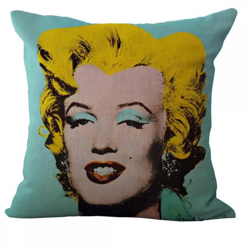 Лучшая Цена Оптовая Western Star Монро Хлопок Белье Подушка Диван Украшения Подарок На