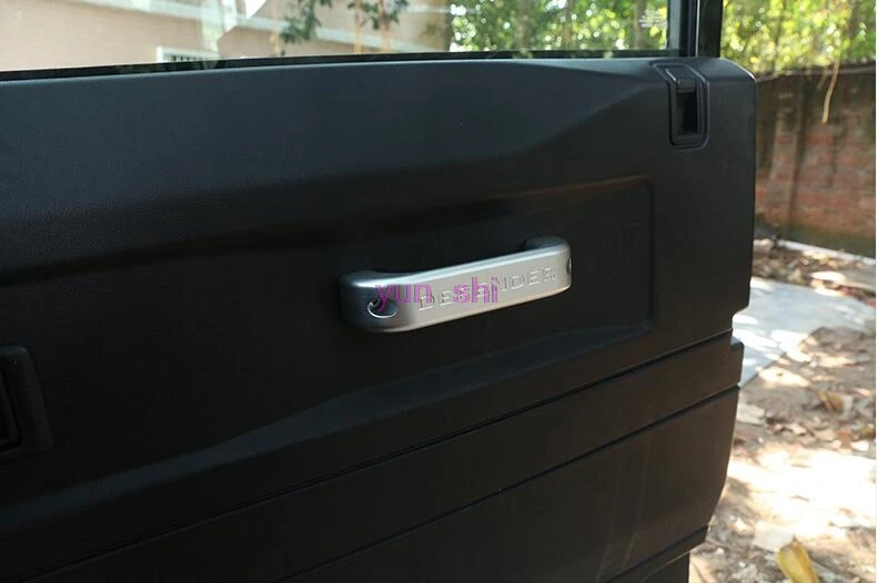 2 шт. металлическая дверь автомобиля внутренняя ручка украшение крышка отделка