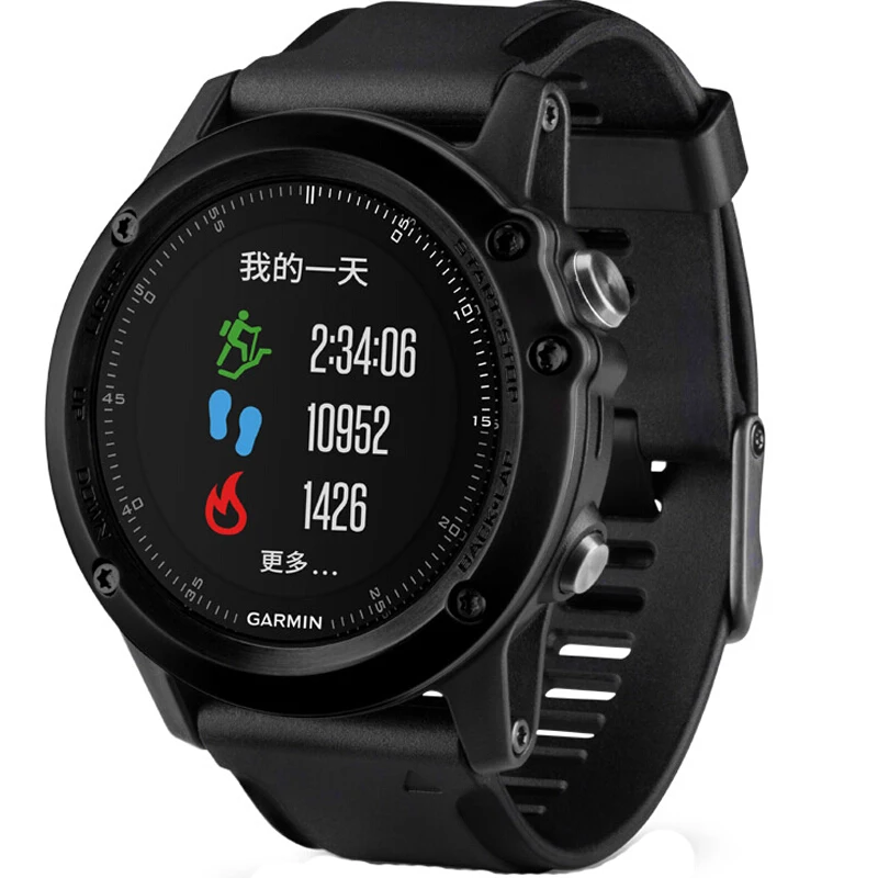 GARMIN Fenix 3 HR многофункциональные спортивные часы на открытом воздухе с горой